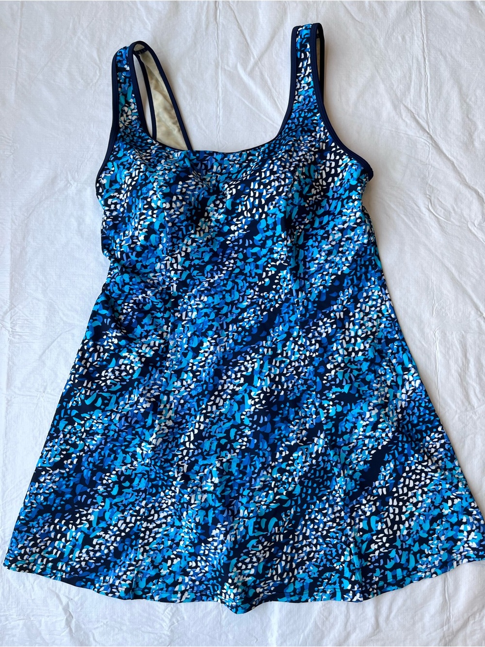 Swimsuits For All Blue Modest Swim Dress